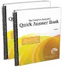 The complete lawyer's quick answer book cover