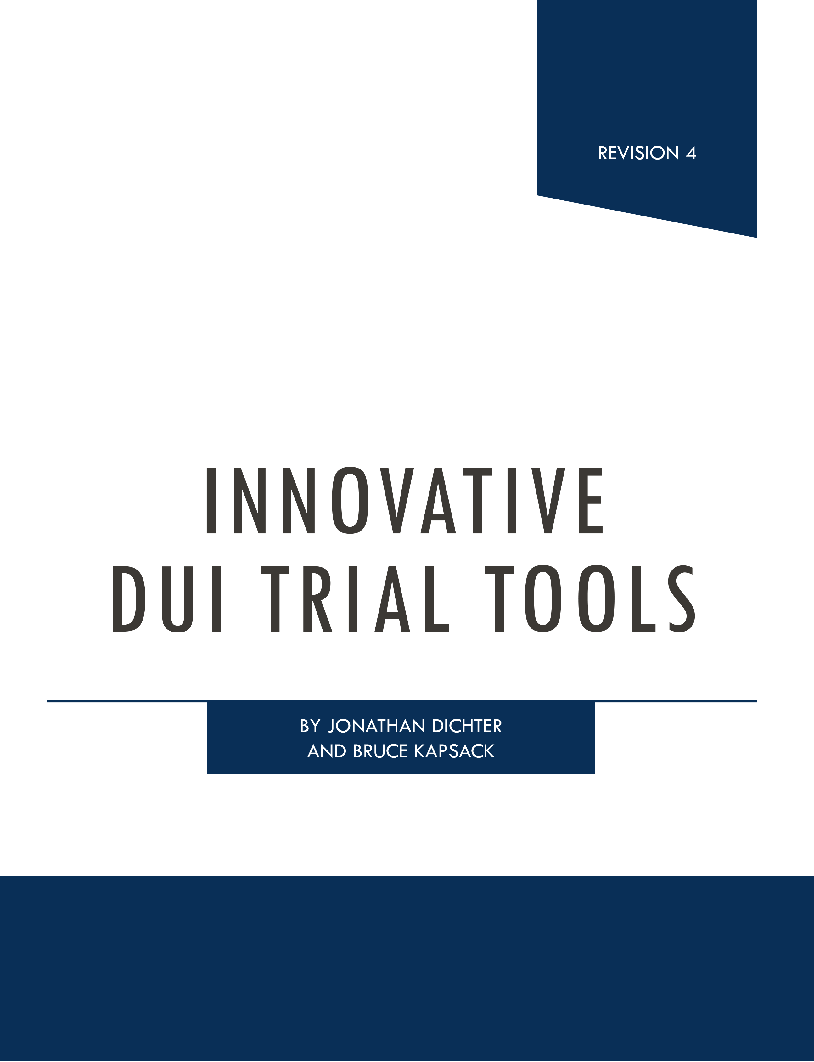 innovative dui trial tools cover
